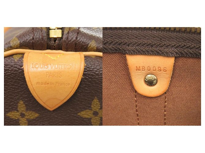 Borsa Boston Louis Vuitton Keepall 50 Monogram Marrone Monogramma - vista 10