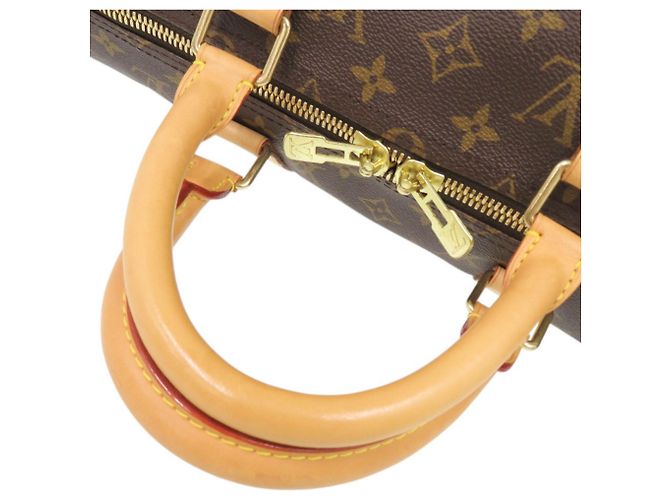 Borsa Boston Louis Vuitton Keepall 50 Monogram Marrone Monogramma - vista 6