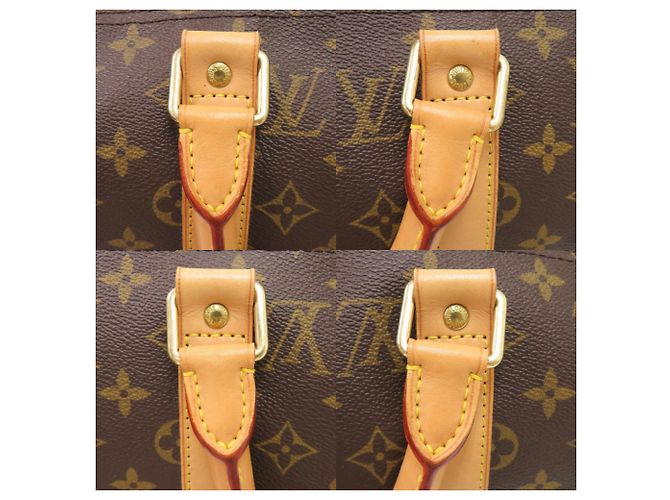 Borsa Boston Louis Vuitton Keepall 50 Monogram Marrone Monogramma - vista 7