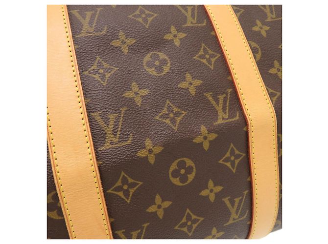 Borsa Boston Louis Vuitton Keepall 50 Monogram Marrone Monogramma - vista 8