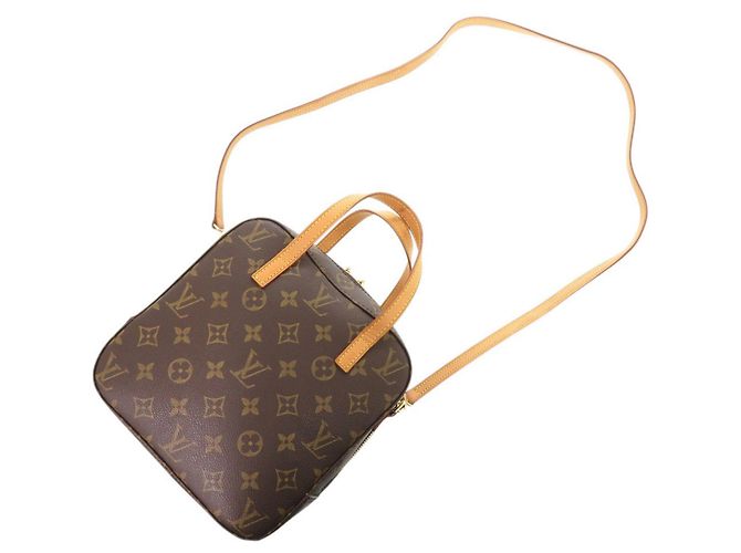 Bolsa Louis Vuitton Spontini Monogram Marrom Monograma - vista 7