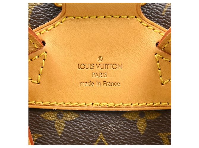 Louis Vuitton Vintage Montsouris Monogram Canvas MM - vue 4