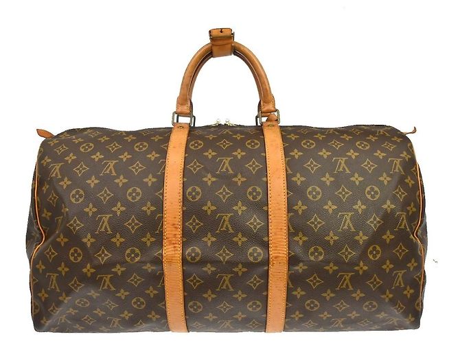 Louis Vuitton Keepall Monogram Canvas 55 Marrom - vista 2