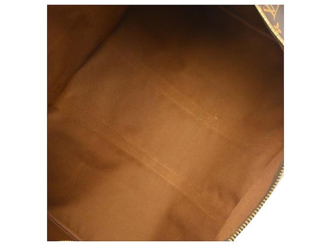 Louis Vuitton Keepall Monogram Canvas 55 Marrom - vista 3