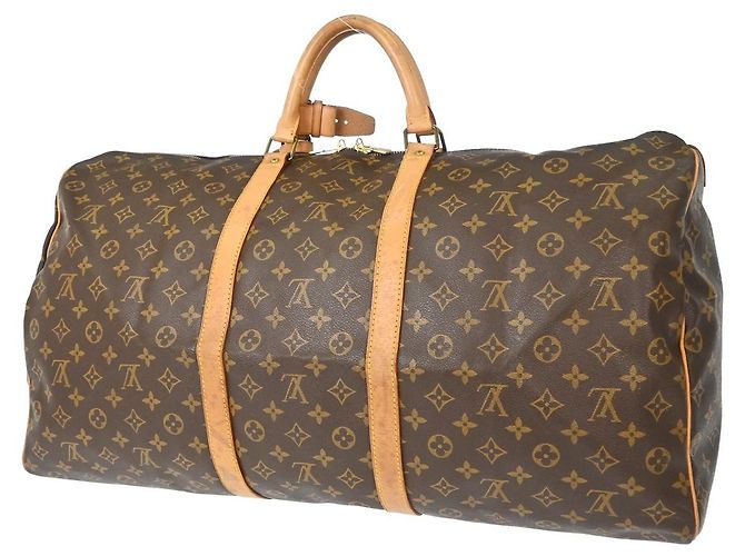 Louis Vuitton Keepall Monogram Canvas 60 Marrom - vista 2