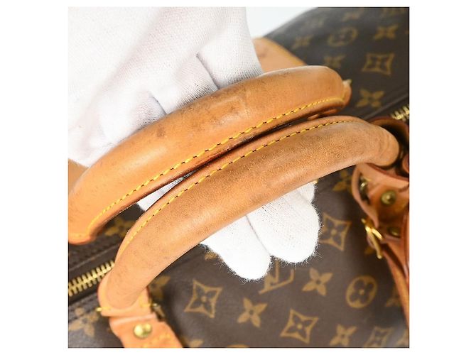Louis Vuitton Keepall Monogram Canvas 60 Marrom - vista 6