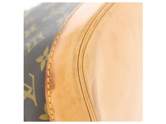 Louis Vuitton Alma Monogram Canvas PM Castaño - vista 7
