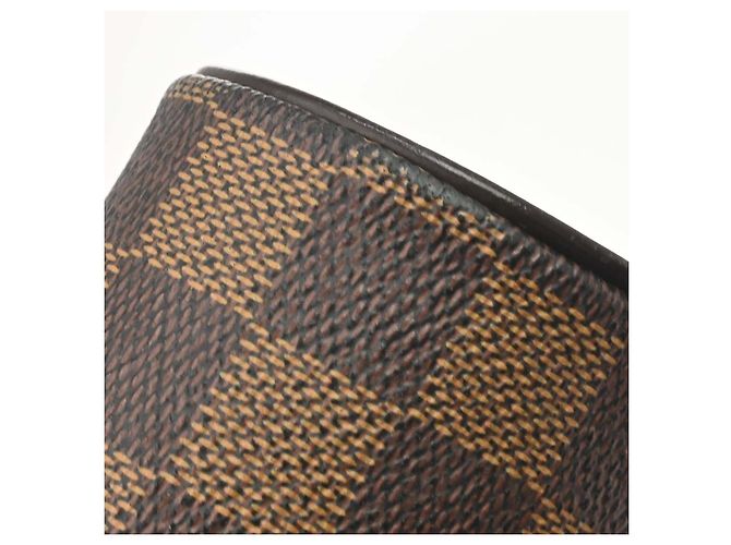 Louis Vuitton Papillon Pochette Damier Marrone - vista 6