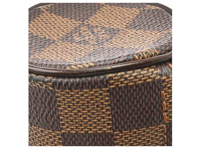 Louis Vuitton Papillon Pochette Damier Marrone - vista 7