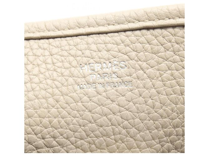 Hermès Borsa a Spalla Hermes Evelyne 3 Trois PM Beige - vista 4