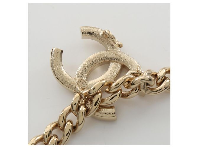 Collana Chanel Coco Mark Double Heart D'oro - vista 5