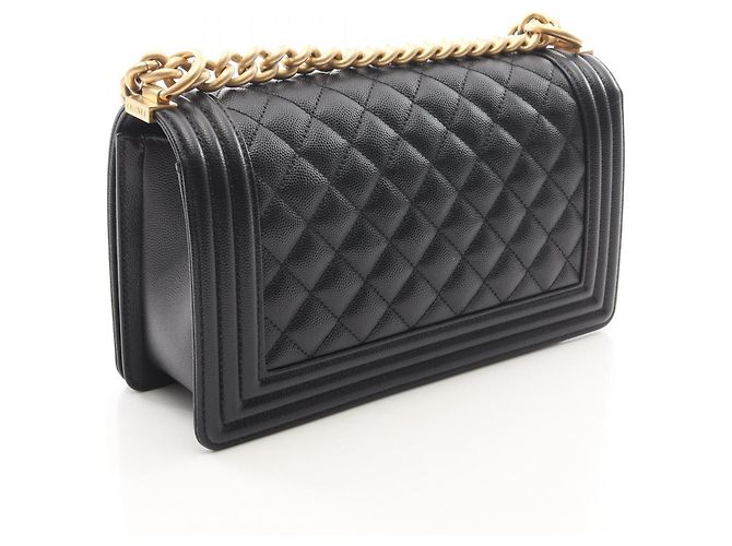 Borsa Chanel Boy a Spalla Nero - vista 2