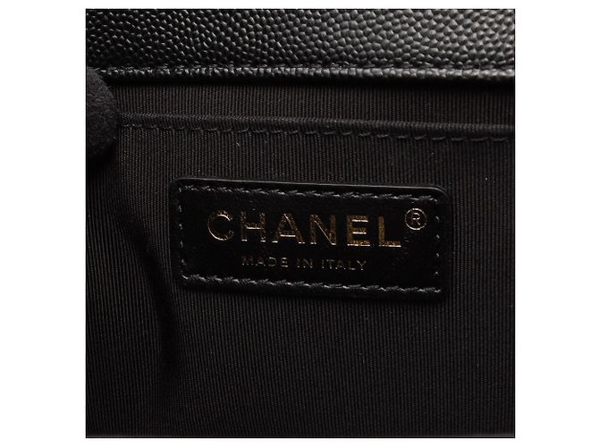 Borsa Chanel Boy a Spalla Nero - vista 4