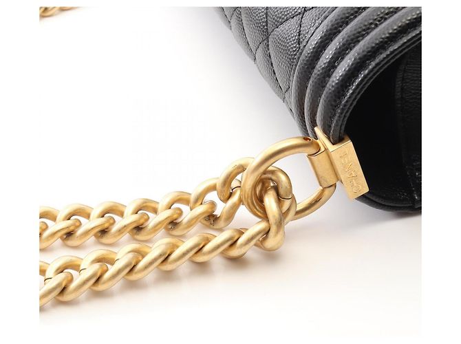 Borsa Chanel Boy a Spalla Nero - vista 7