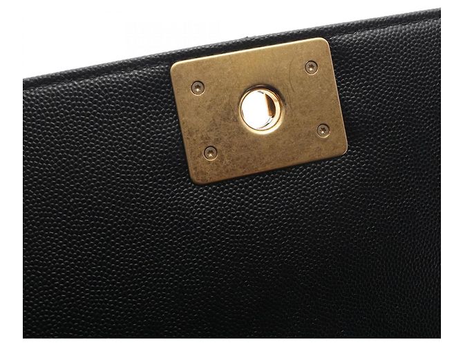 Borsa Chanel Boy a Spalla Nero - vista 9