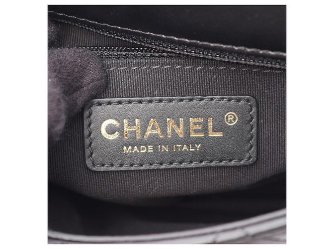 Timeless Borsa a Spalla Chanel Matelassé Small Flap Nero - vista 4