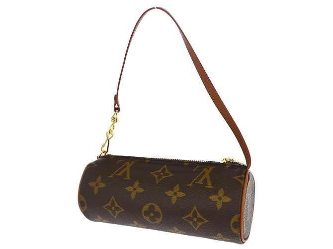 Louis Vuitton Papillon Pochette Monogram Canvas Mini Marrone - vista 2