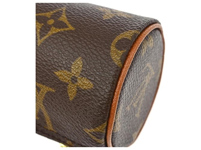 Louis Vuitton Papillon Pochette Monogram Canvas Mini Marrone - vista 6