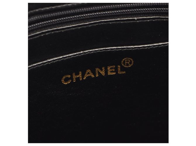 Chanel Matelassé Black Leather Backpack - view 4