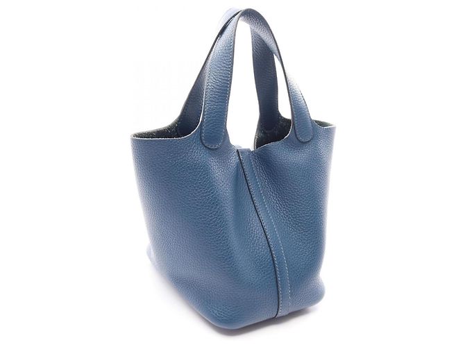Hermès Hermes Picotin Lock PM Handtasche Blau - Ansicht 2