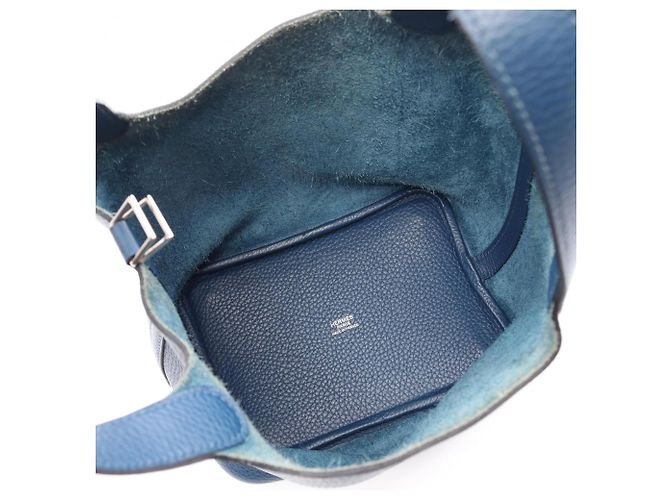 Hermès Hermes Picotin Lock PM Handtasche Blau - Ansicht 3