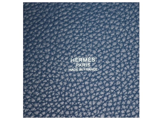 Hermès Hermes Picotin Lock PM Handtasche Blau - Ansicht 4