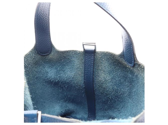 Hermès Hermes Picotin Lock PM Handtasche Blau - Ansicht 6