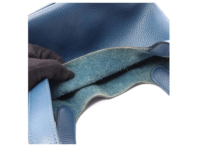 Hermès Hermes Picotin Lock PM Handtasche Blau - Ansicht 8