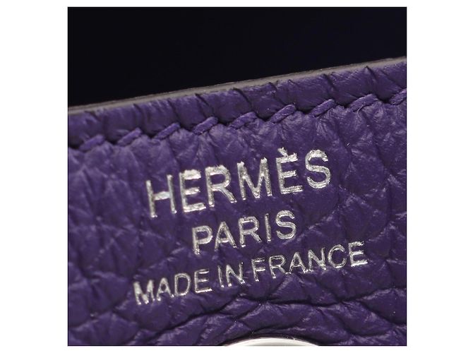 Hermès Borsa a tracolla 2-Way Hermes Lindy Mini Porpora - vista 4