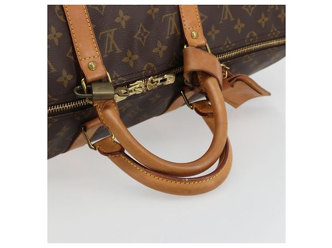 Louis Vuitton Keepall Monogram Canvas 50 Marrone - vista 7