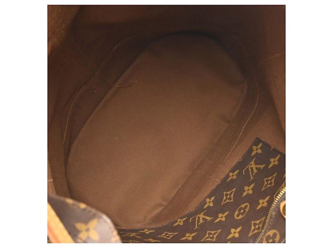 Zaino Louis Vuitton Randonnee Monogram Canvas GM Marrone - vista 3
