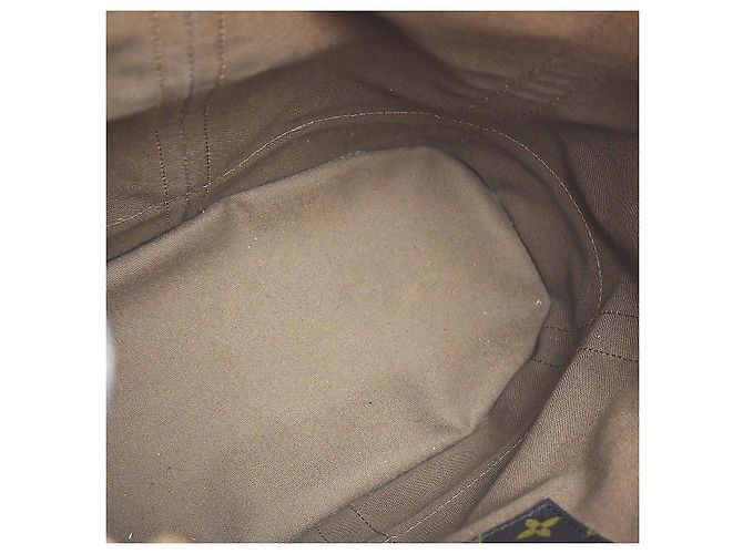 Zaino Louis Vuitton Randonnee Monogram Canvas GM Marrone - vista 3