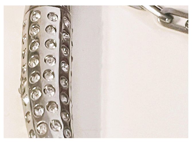 Collana Dolce & Gabbana Pendente Corno Swarovski Argento - vista 11