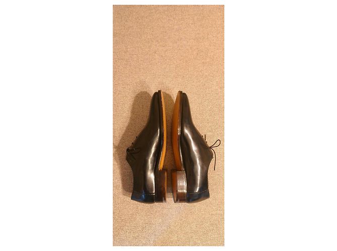 Scarpe Oxford Silvano Lattanzi Modello Voltaire Nero - vista 10