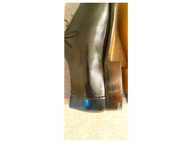 Scarpe Oxford Silvano Lattanzi Modello Voltaire Nero - vista 12