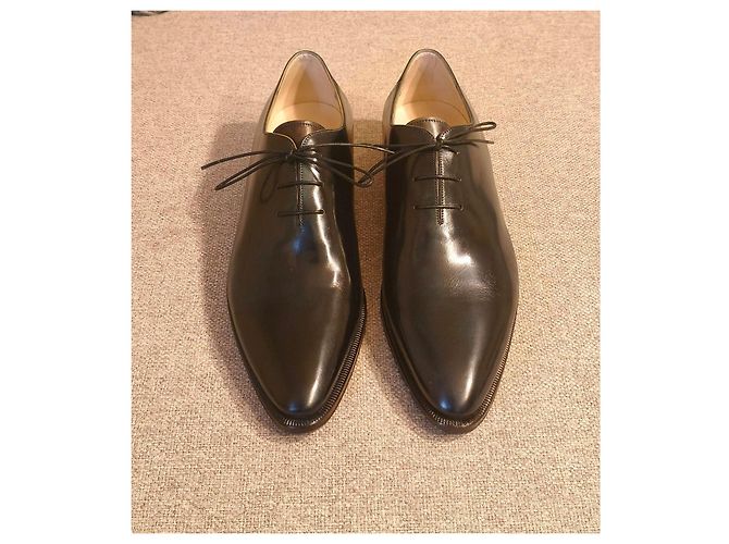Scarpe Oxford Silvano Lattanzi Modello Voltaire Nero - vista 2
