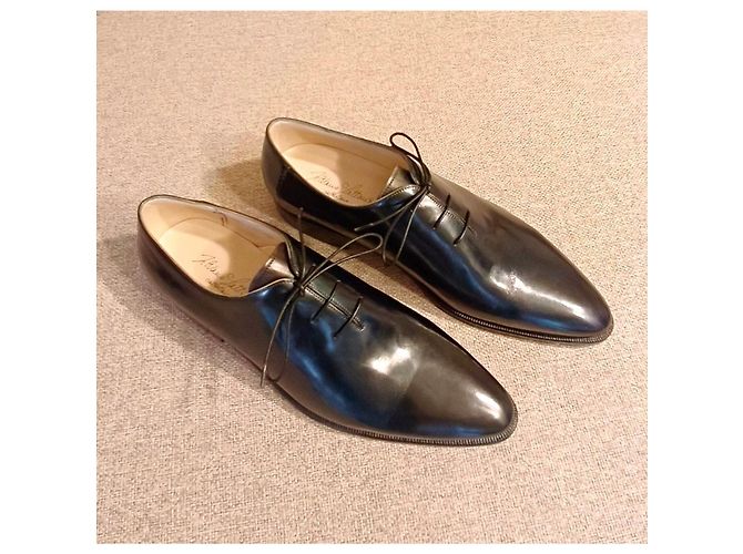 Scarpe Oxford Silvano Lattanzi Modello Voltaire Nero - vista 4