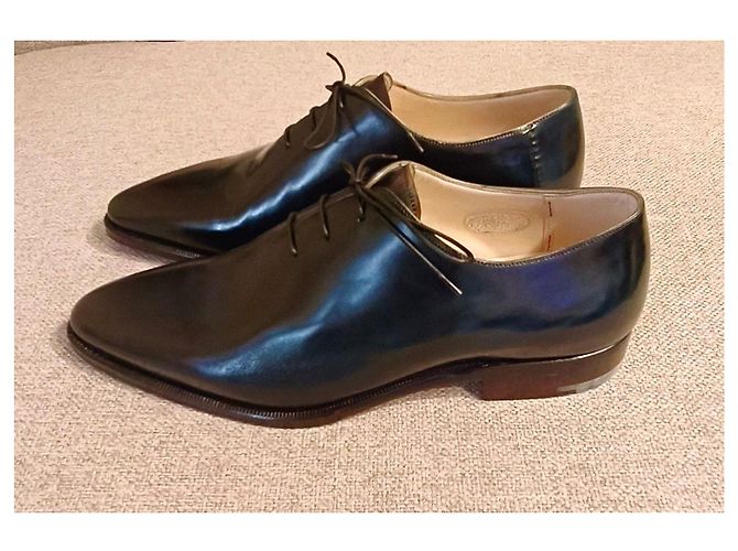 Scarpe Oxford Silvano Lattanzi Modello Voltaire Nero - vista 5