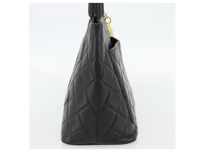 Chanel Matelassé Lambskin leather 25 Nero - vista 4