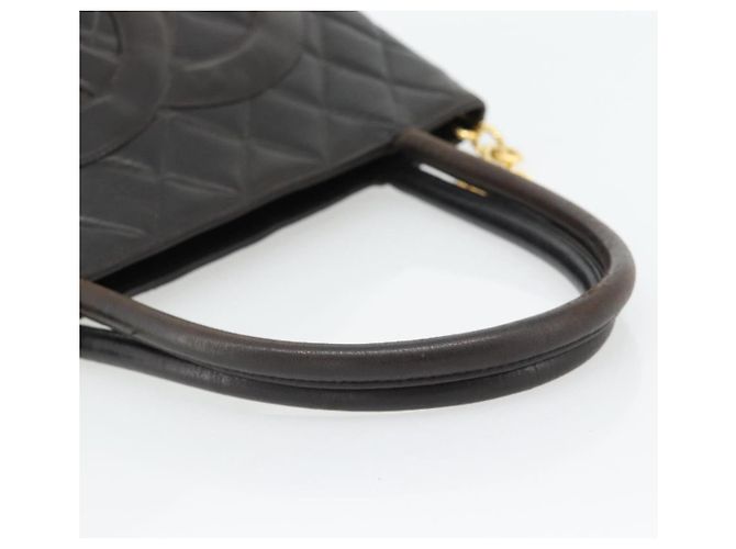 Chanel Matelassé Lambskin leather 25 Nero - vista 7