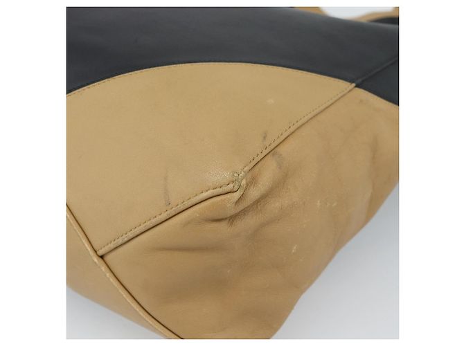 Céline CELINE Tote Bag Leder Schwarz Auth 183811 - Ansicht 15