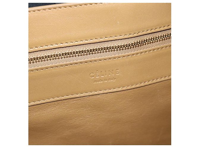 Céline CELINE Tote Bag Leder Schwarz Auth 183811 - Ansicht 18