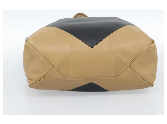 Céline CELINE Tote Bag Leder Schwarz Auth 183811 - Ansicht 5