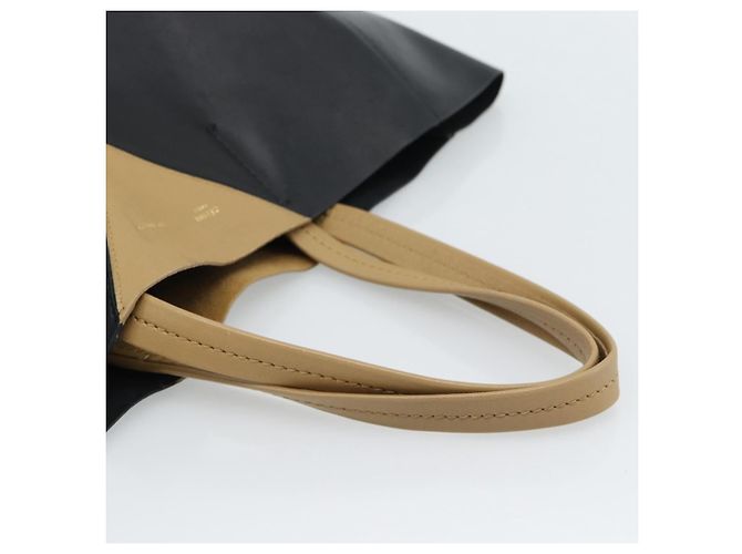 Céline CELINE Tote Bag Leder Schwarz Auth 183811 - Ansicht 7