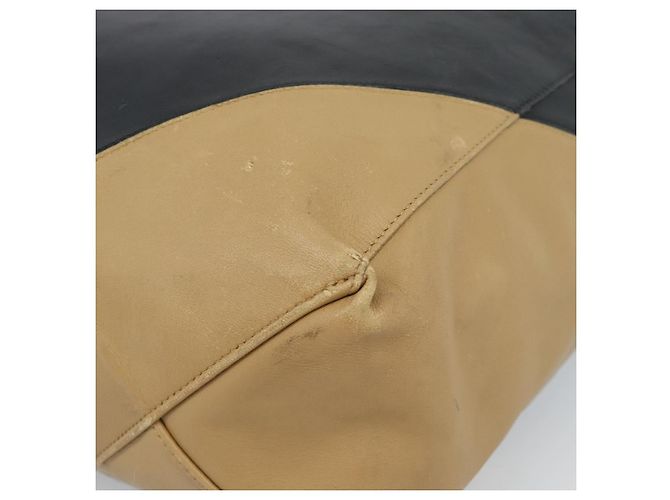Céline CELINE Tote Bag Leder Schwarz Auth 183811 - Ansicht 9