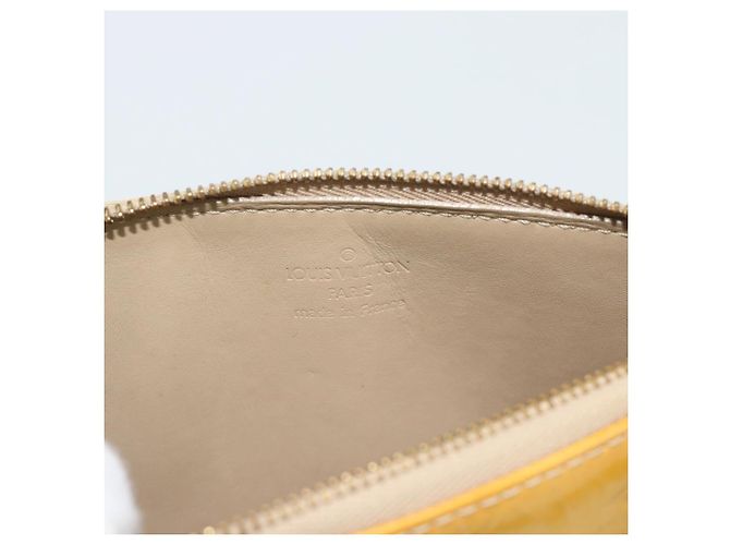 LOUIS VUITTON Monogram Vernis Lexington Pouch Beige M91010 LV Auth 183875 - vista 18