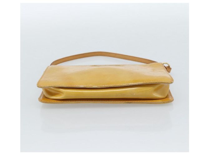 LOUIS VUITTON Monogram Vernis Lexington Pouch Beige M91010 LV Auth 183875 - vista 5