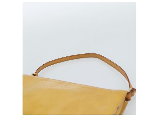 LOUIS VUITTON Monogram Vernis Lexington Pouch Beige M91010 LV Auth 183875 - vista 8
