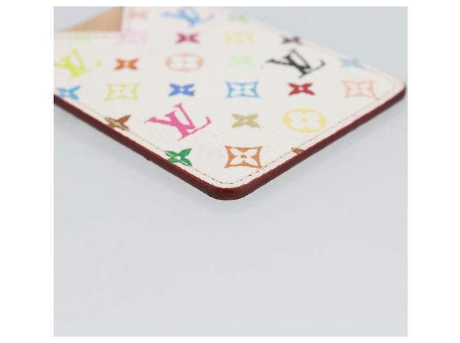 LOUIS VUITTON Monogram Multicolor Etui Specchio a Mano Bianco M92651 LV Auth 183796V - vista 14