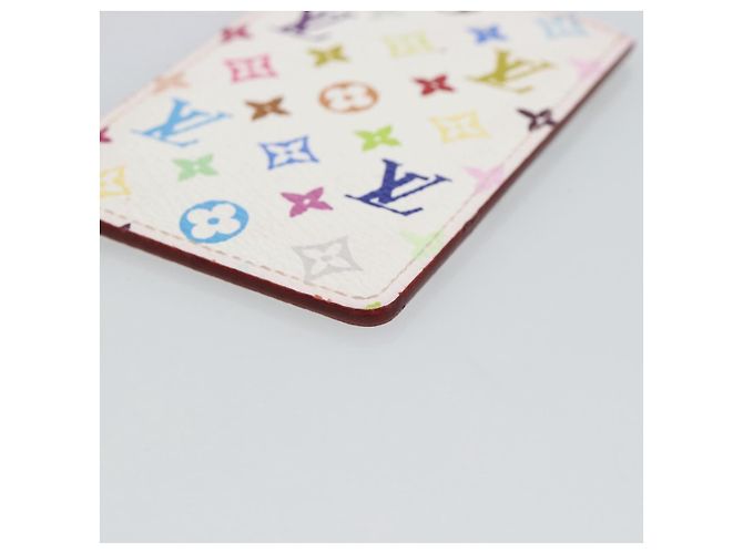 LOUIS VUITTON Monogram Multicolor Etui Specchio a Mano Bianco M92651 LV Auth 183796V - vista 15